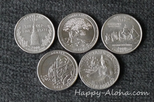 25セント硬貨コレクター 50州25セント硬貨プログラム Happy Aloha