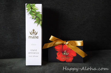 マリエ オーガニクス Malie Organics の香りに癒やされる Happy Aloha