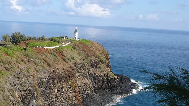 カウアイ島最北端｜鳥の楽園キラウエア灯台