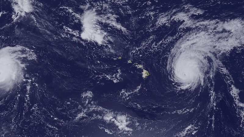 ハワイの天気予報アプリとサイトは雨雲レーダーがわかるのが便利